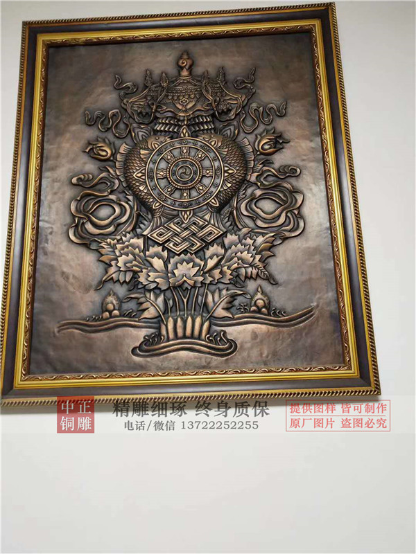 蓮花圖案浮雕有著吉祥寓意(圖2) 1-210319134219407.jpg