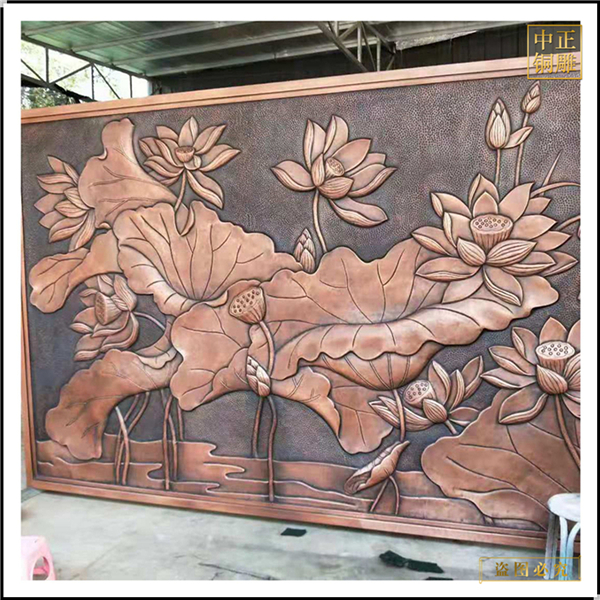 大型荷花銅浮雕圖片(圖1) 1-210G51550014E.jpg