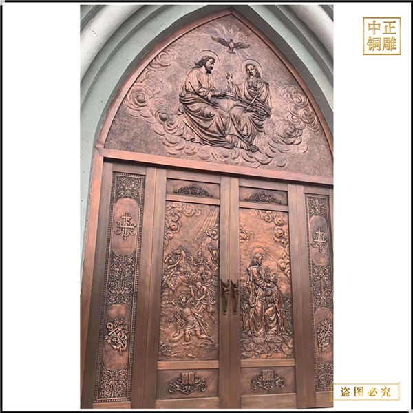 歐式大門(mén)銅浮雕(圖1) 1-210R4093431194.jpg